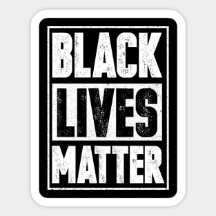 black lives matter Sticker